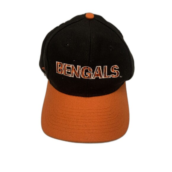 Cincinnati Bengals Hat Apex One Wave ProlineVintage 90s Snapback Rare Helmet